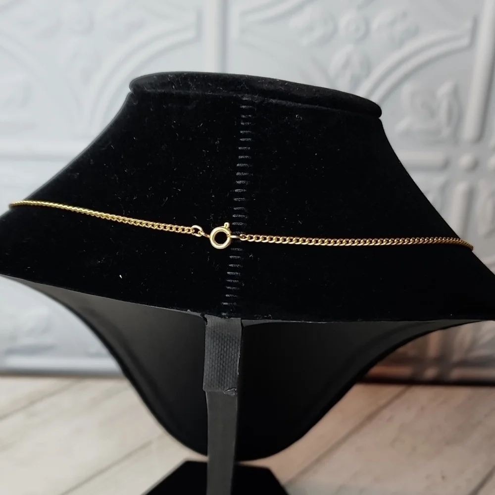 3 for $15-Dainty GoldtoneDouble Hearted Necklace - Picture 3 of 4
